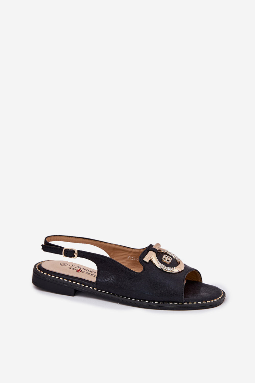 Sandales femme Step in style — noir