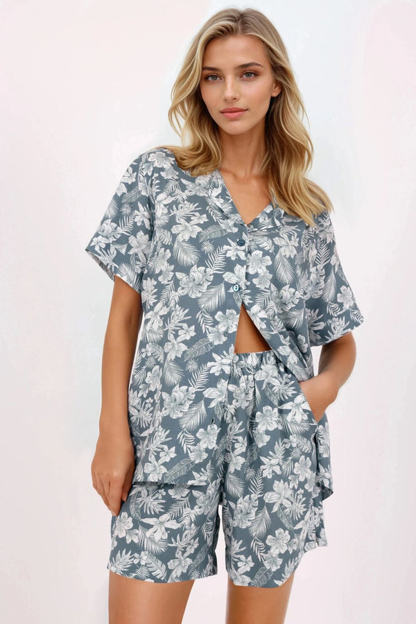Pyjama femme Momenti Per Me — vert