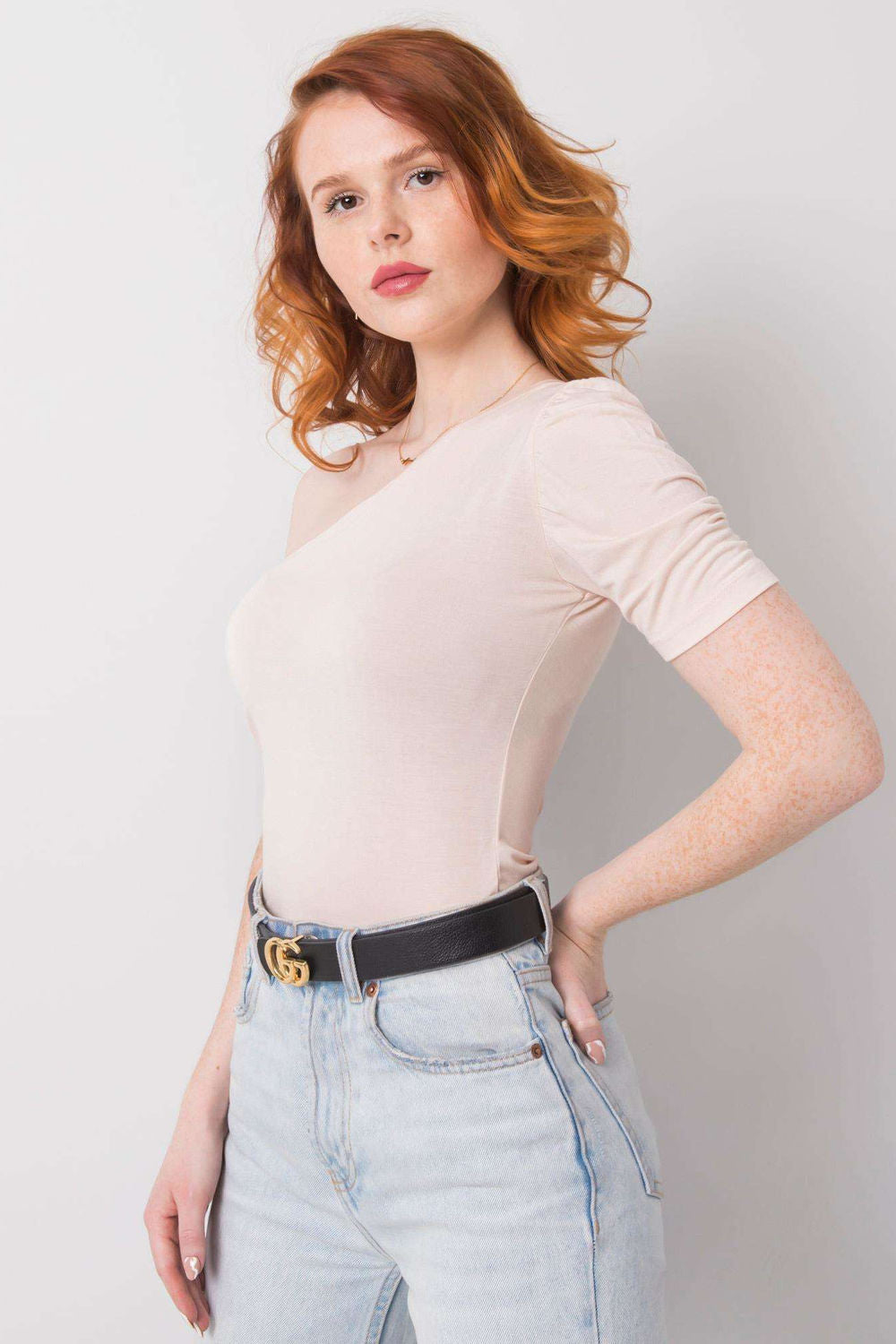 Blouse femme Rue Paris Chemisier Chemisier — beige