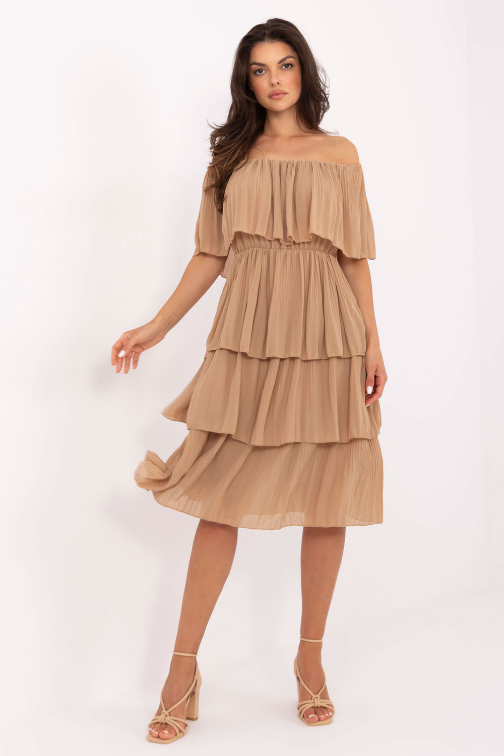 Robe femme Och Bella De Cocktail De — brun