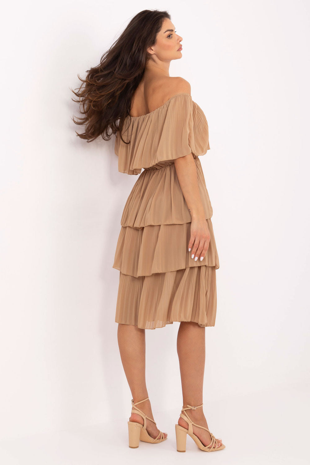 Robe femme Och Bella De Cocktail De — brun
