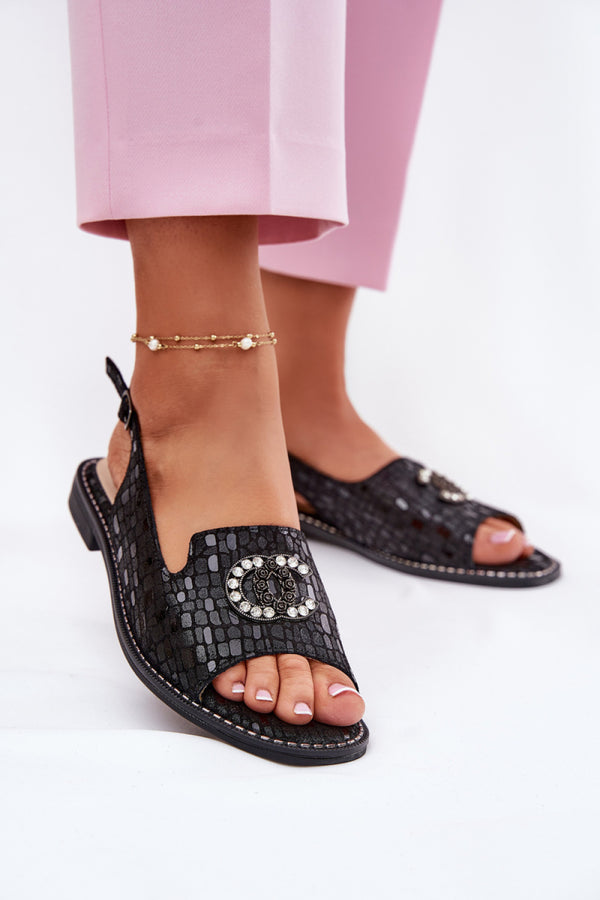 Sandales femme Step in style — noir