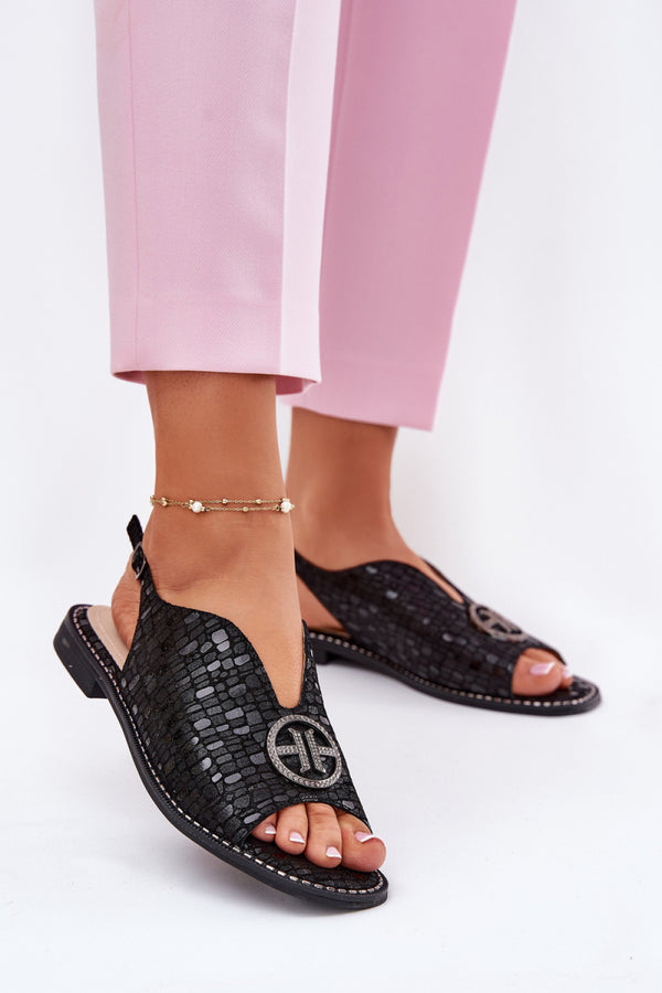 Sandales femme Step in style — noir