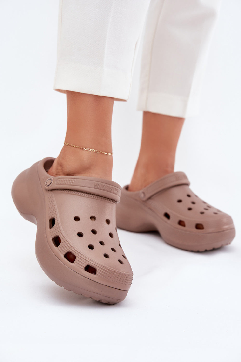 Sandales femme Step in style Clacquettes Clacquettes — beige