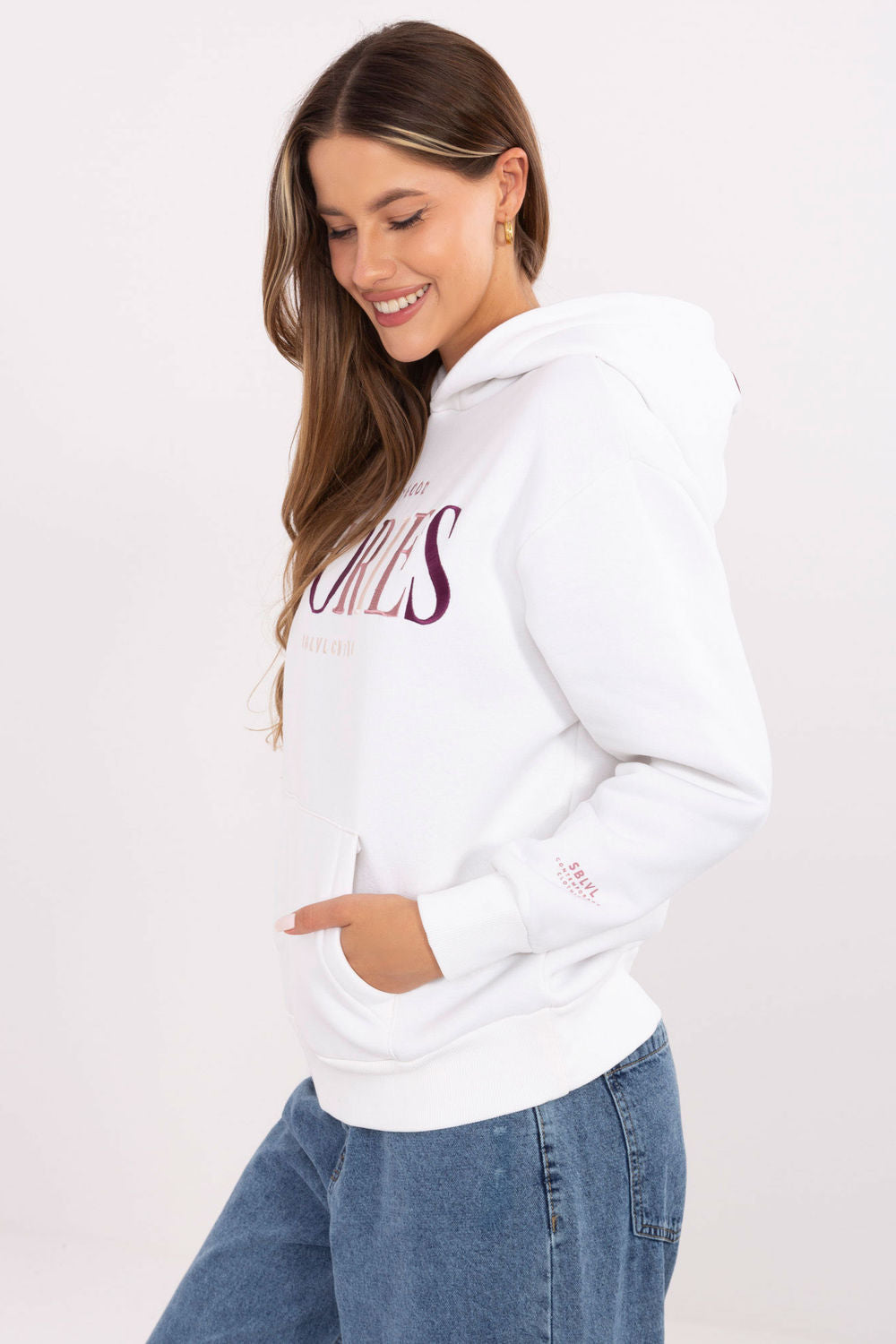 T-shirt femme Sublevel Sweatshirt Sweatshirt — blanc