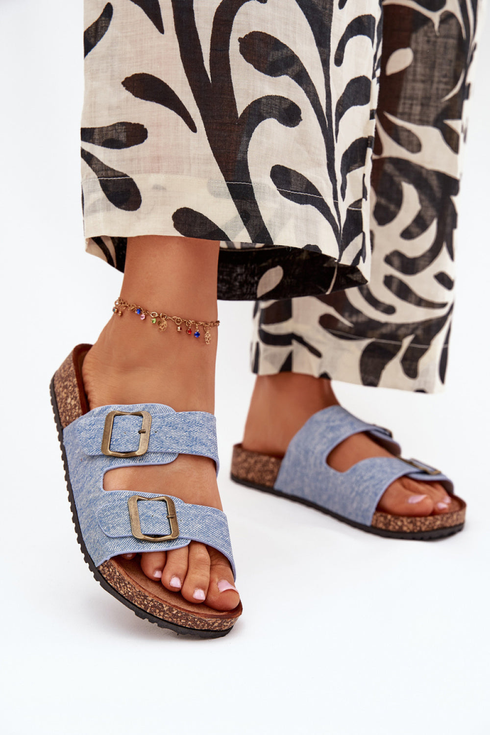 Sandales femme Step in style Clacquettes Clacquettes — bleu