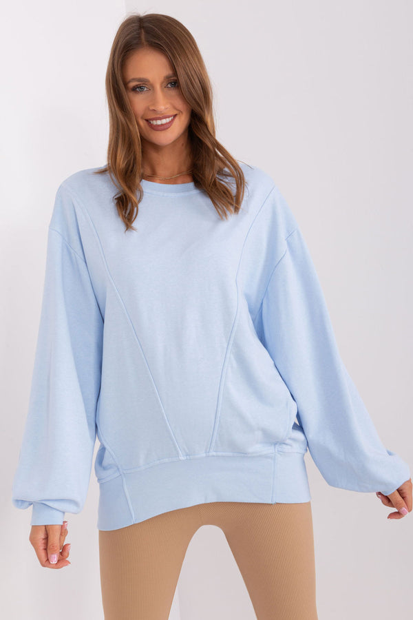 T-shirt femme Ex Moda Sweatshirt Sweatshirt — bleu