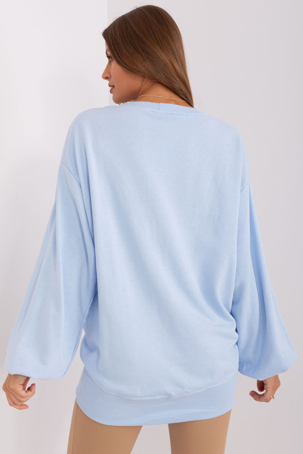 T-shirt femme Ex Moda Sweatshirt Sweatshirt — bleu