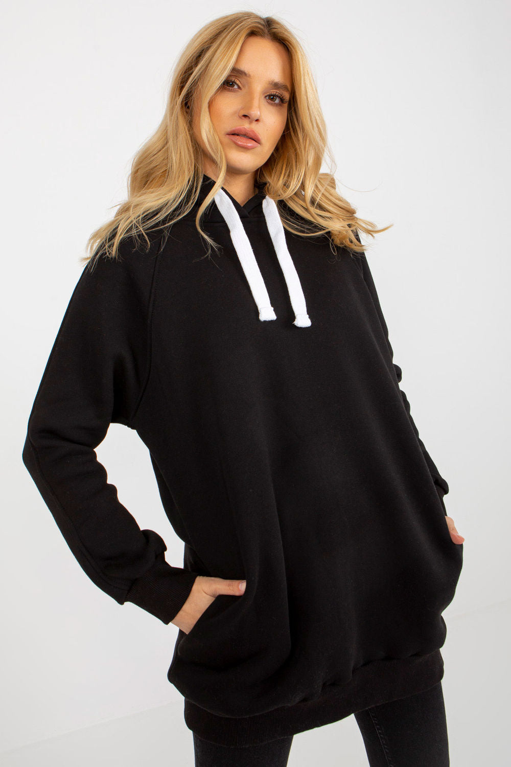 T-shirt femme Ex Moda Sweatshirt Sweatshirt — noir