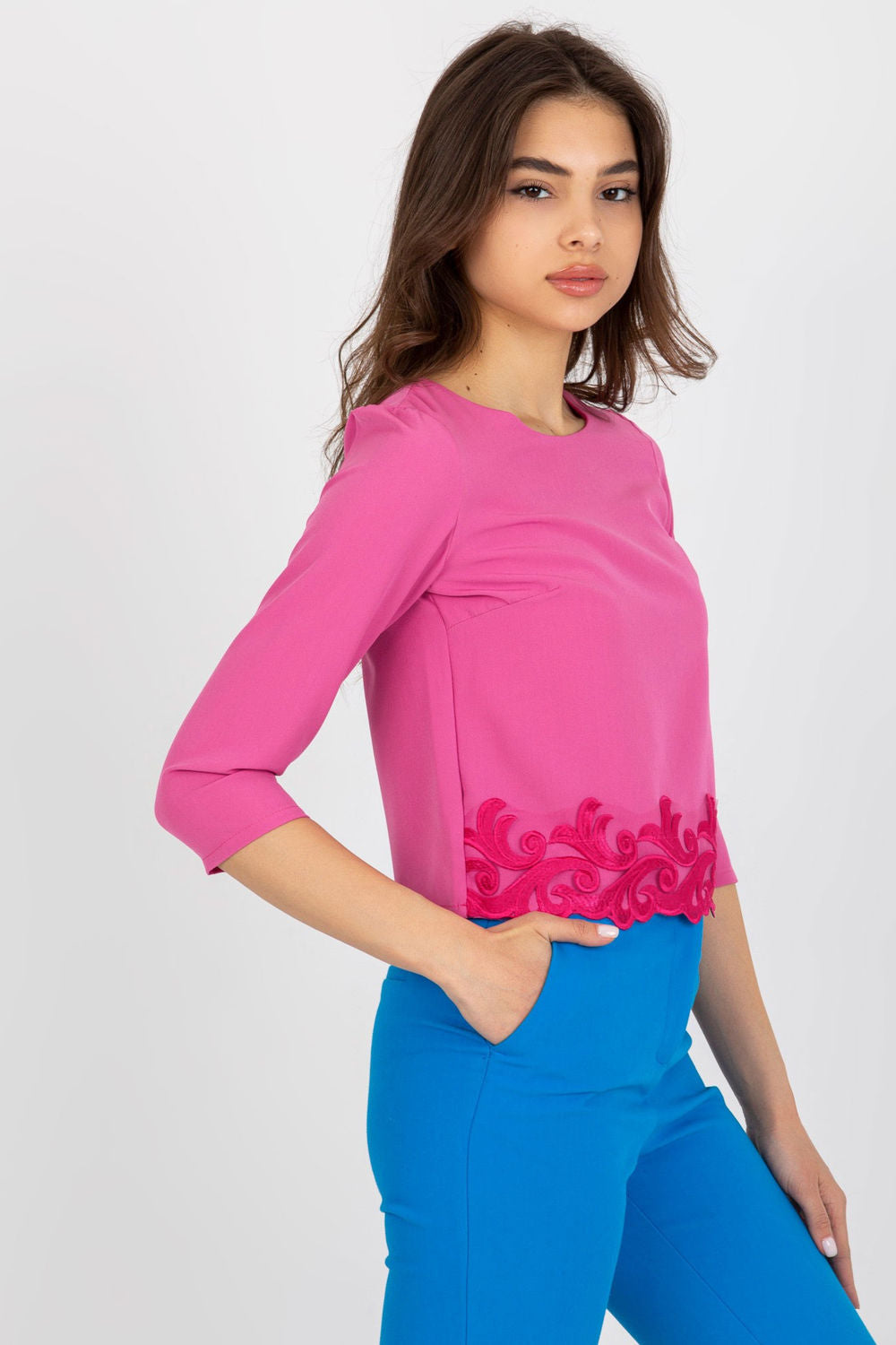 Blouse femme Lakerta Chemisier Chemisier — rosé