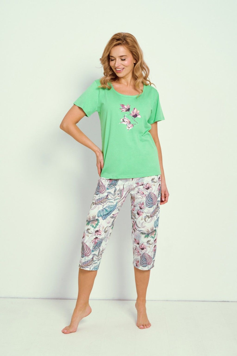 Pyjama femme Taro — vert