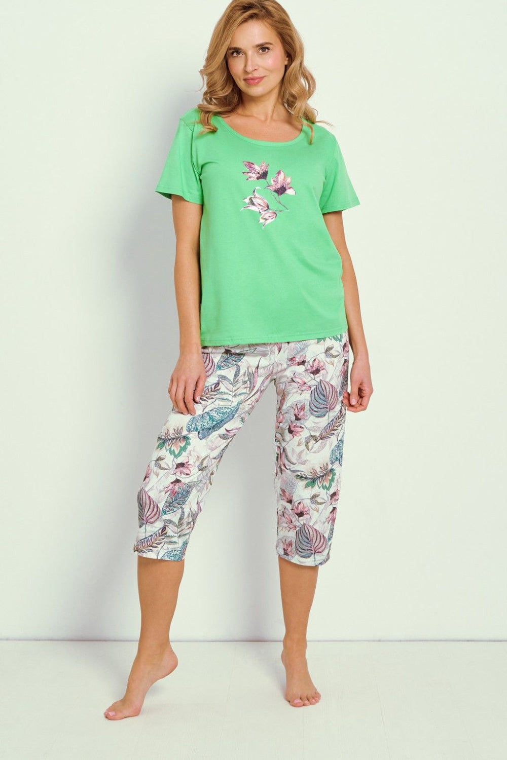 Pyjama femme Taro — vert