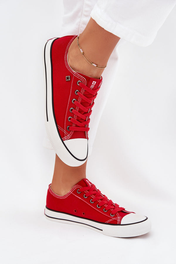 Baskets femme Step in style — rouge