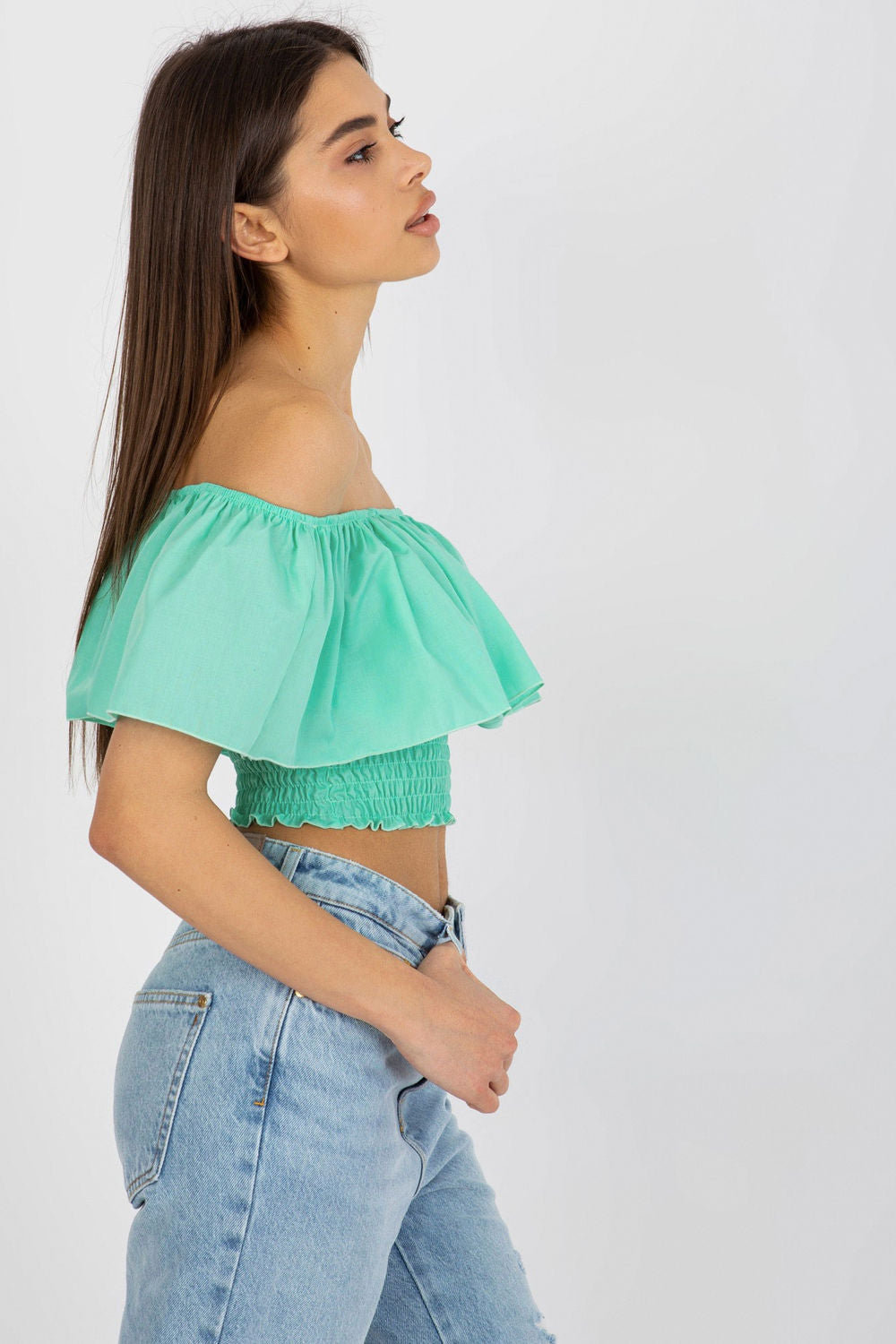 Blouse femme Lakerta Chemisier Chemisier — vert