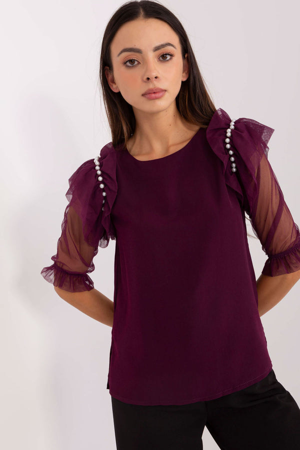 Blouse femme Lakerta Chemisier Chemisier — violet