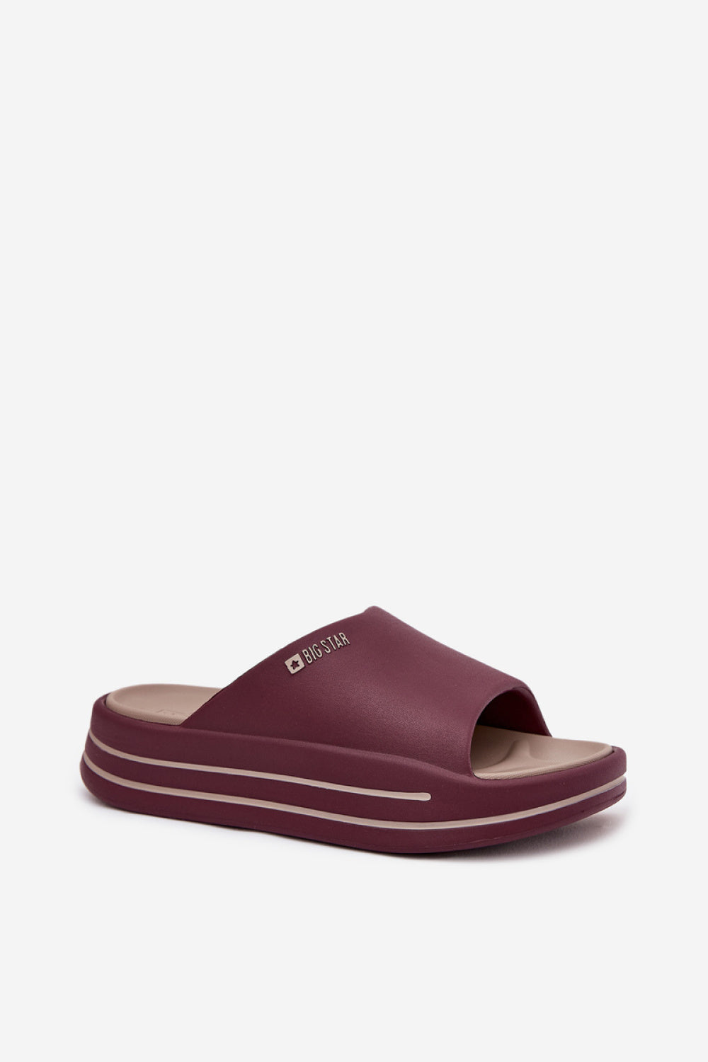 Sandales femme Step in style Clacquettes Clacquettes — rouge