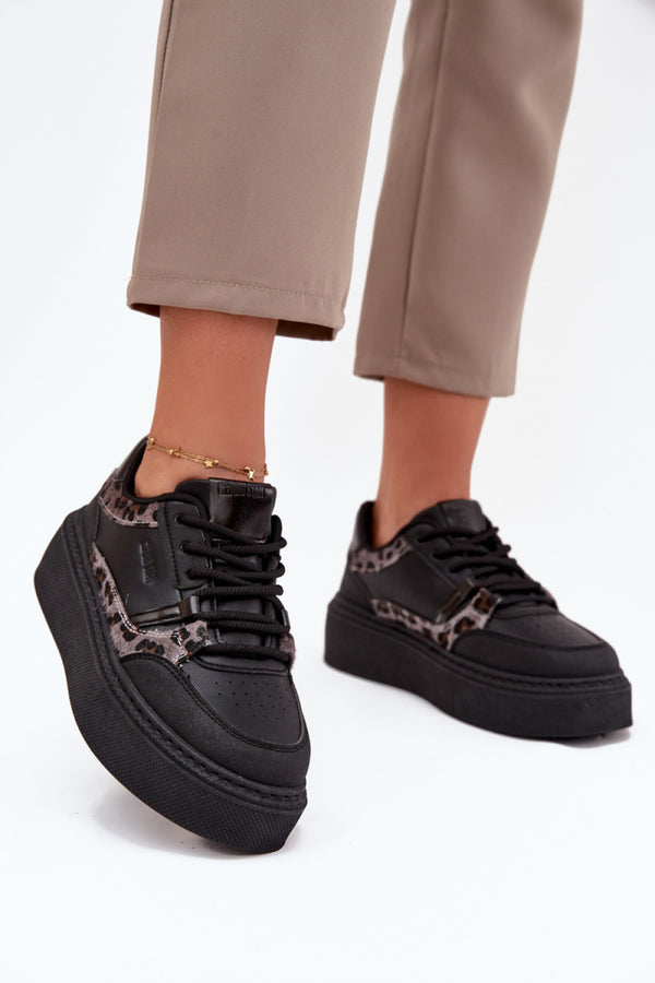 Baskets femme Step in style À Plateforme À — noir