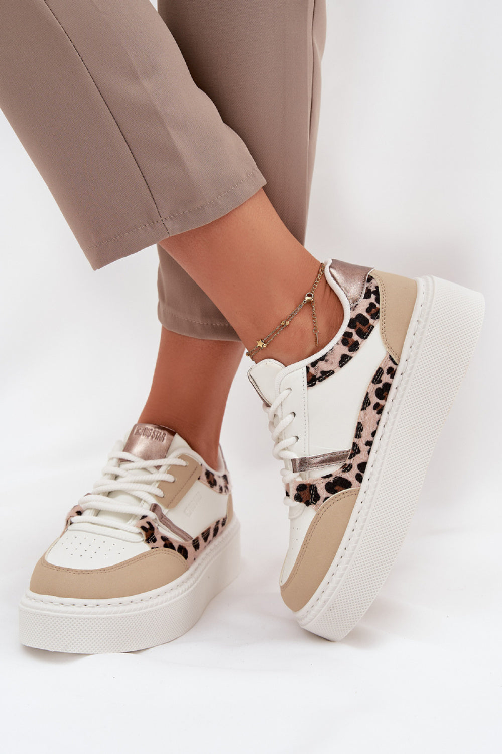 Baskets femme Step in style À Plateforme À — blanc