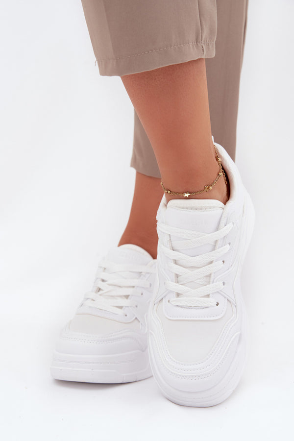 Baskets femme Step in style À Plateforme À — blanc