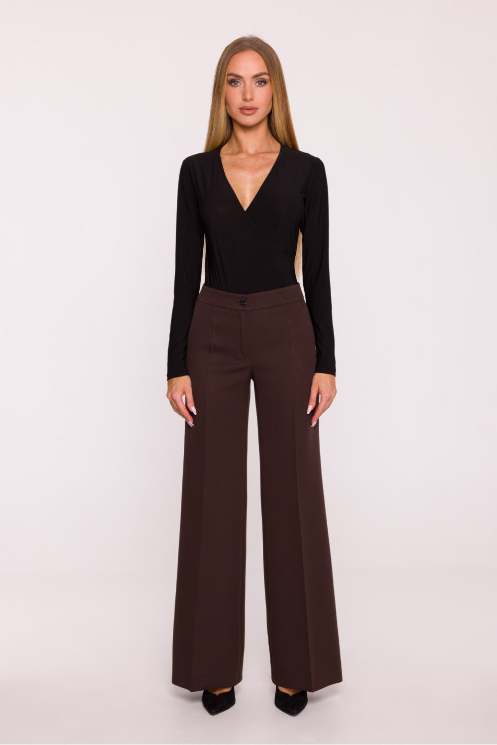 Chaussures à talons femme Moe Pantalon Pantalon — brun