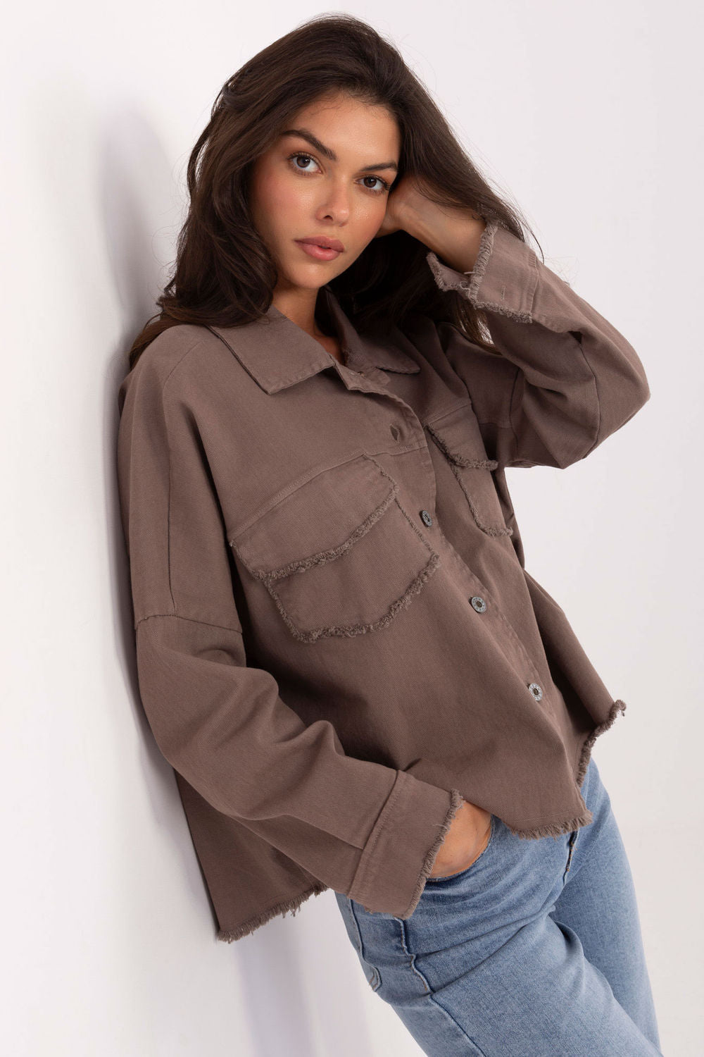 Blouse femme Rue Paris — beige