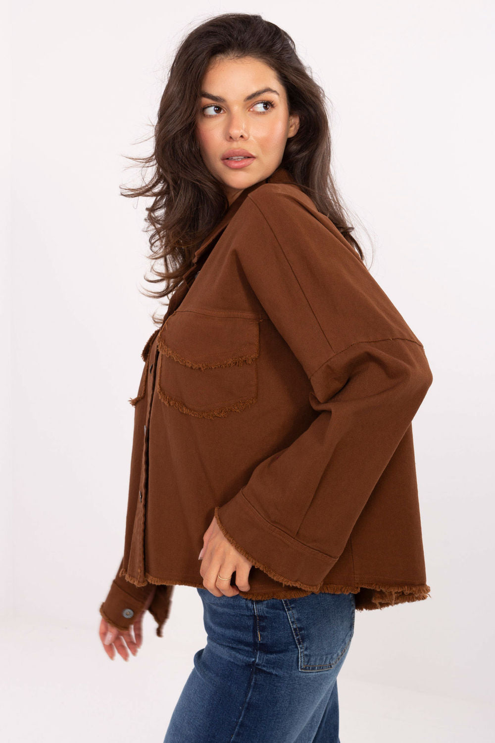 Blouse femme Rue Paris — brun