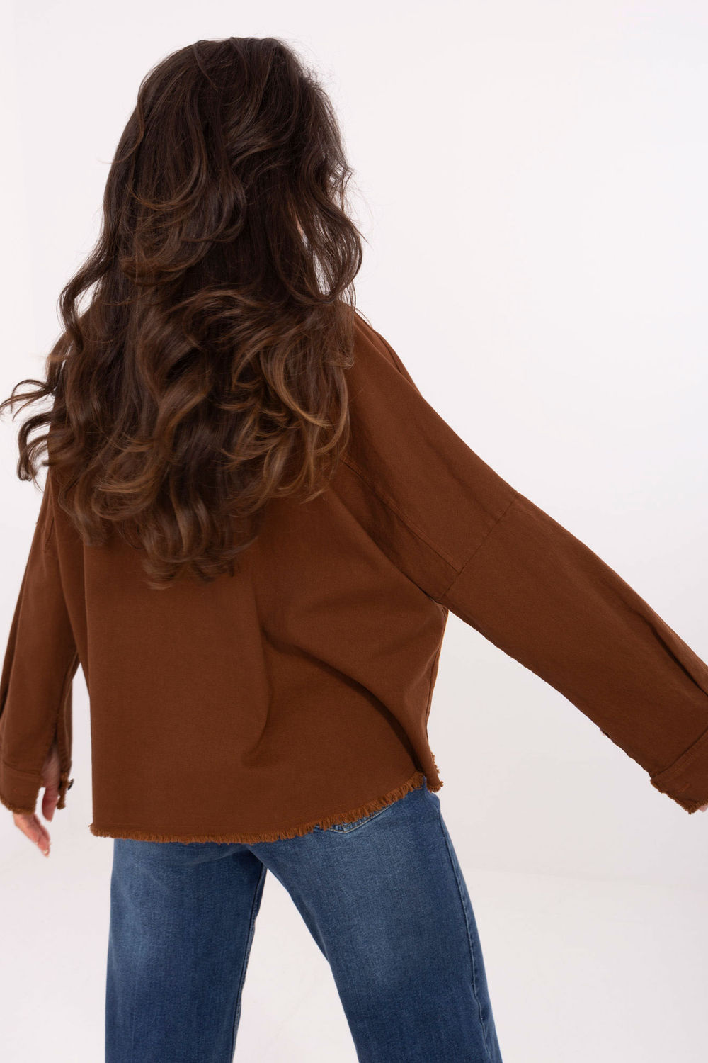 Blouse femme Rue Paris — brun