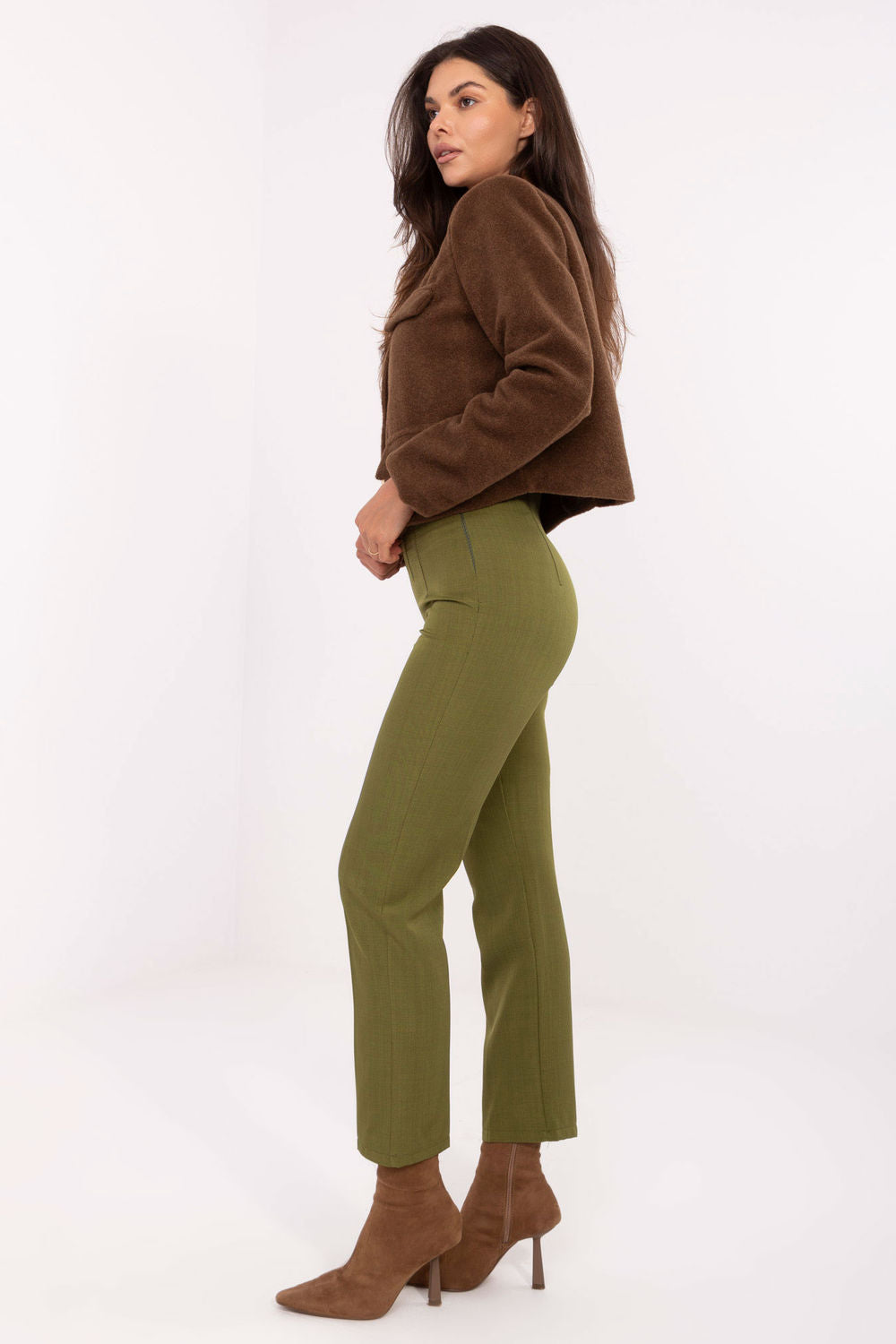 Chaussures à talons femme Rue Paris Pantalon Pantalon — vert