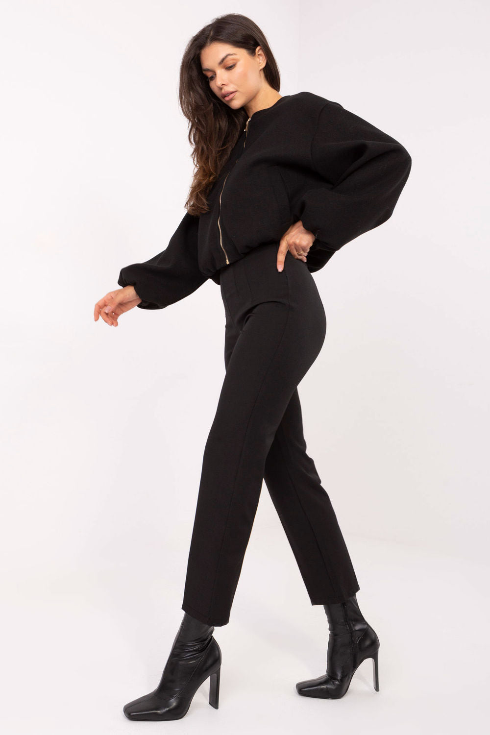 Chaussures à talons femme Rue Paris Pantalon Pantalon — noir