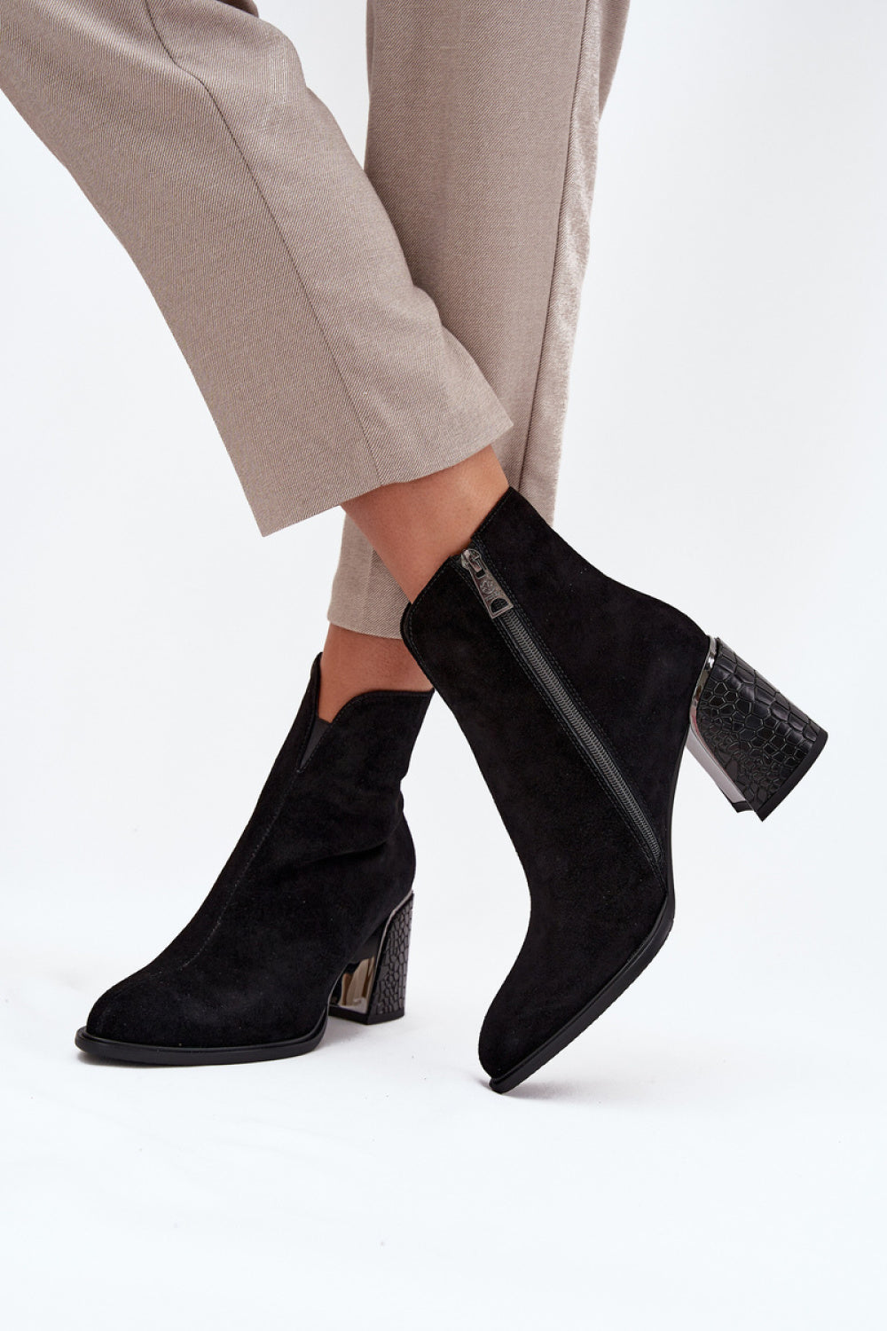 Bottes femme Step in style À Talons À — noir