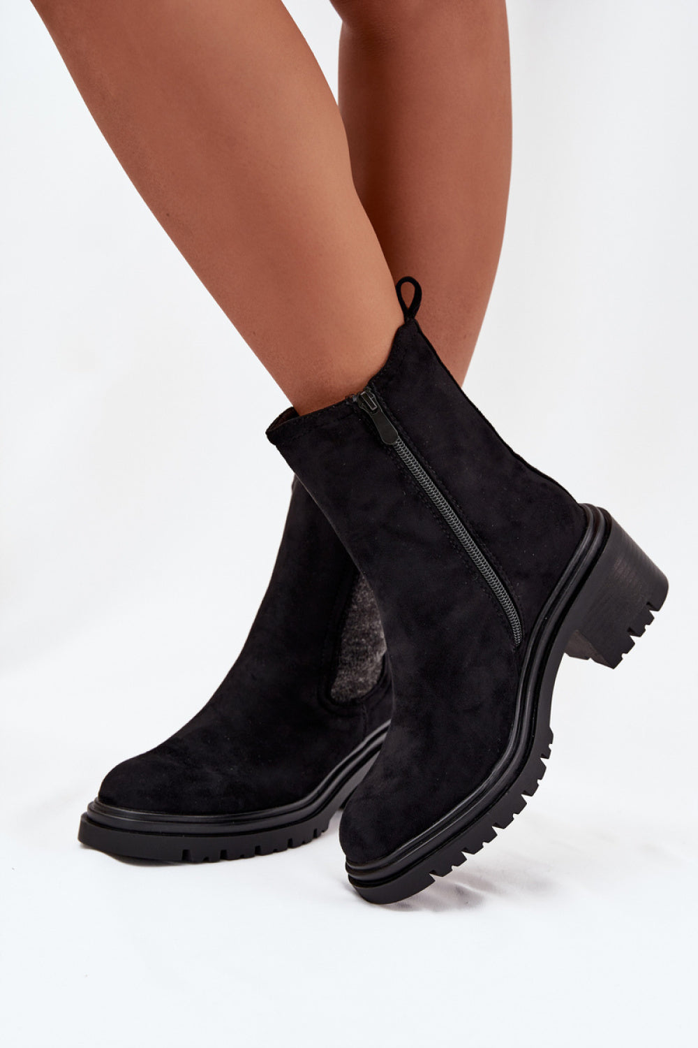 Bottes femme Step in style Jodhpur Chaussures Jodhpur — noir