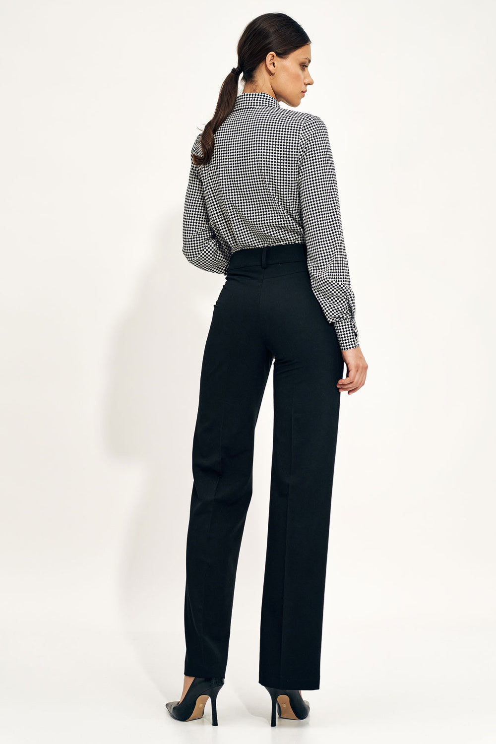 Chaussures à talons femme Nife Pantalon Long Pantalon — noir