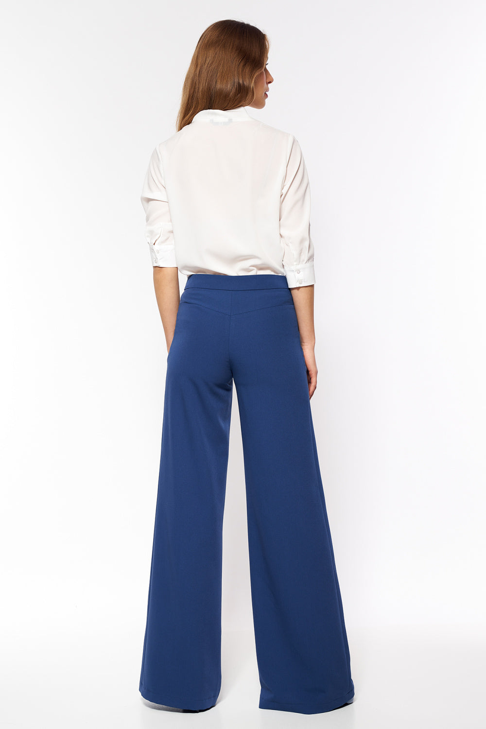 Chaussures à talons femme Nife Pantalon Long Pantalon — bleu