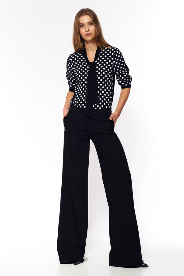 Chaussures à talons femme Nife Pantalon Long Pantalon — noir