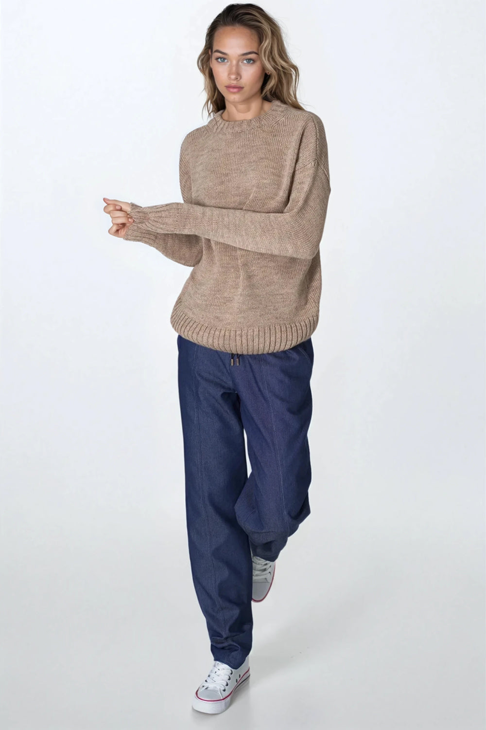 Chaussures à talons femme Nife Pantalon Pantalon — bleu