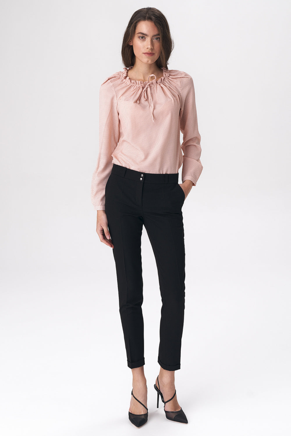 Chaussures à talons femme Nife Pantalon Pantalon — noir