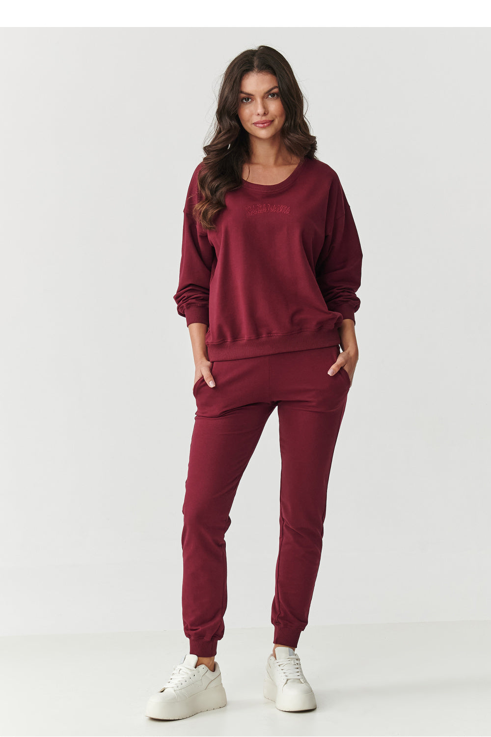 Ensemble lingerie femme Makadamia L Ensemble L — rouge