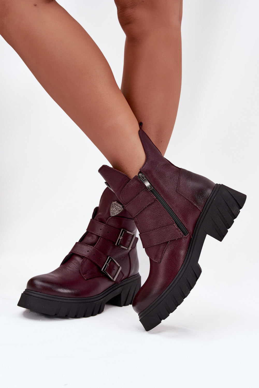 Bottes femme Step in style — rouge