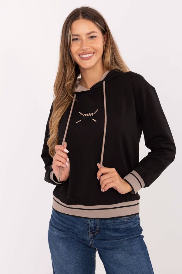 T-shirt femme Relevance Sweatshirt Sweatshirt — noir