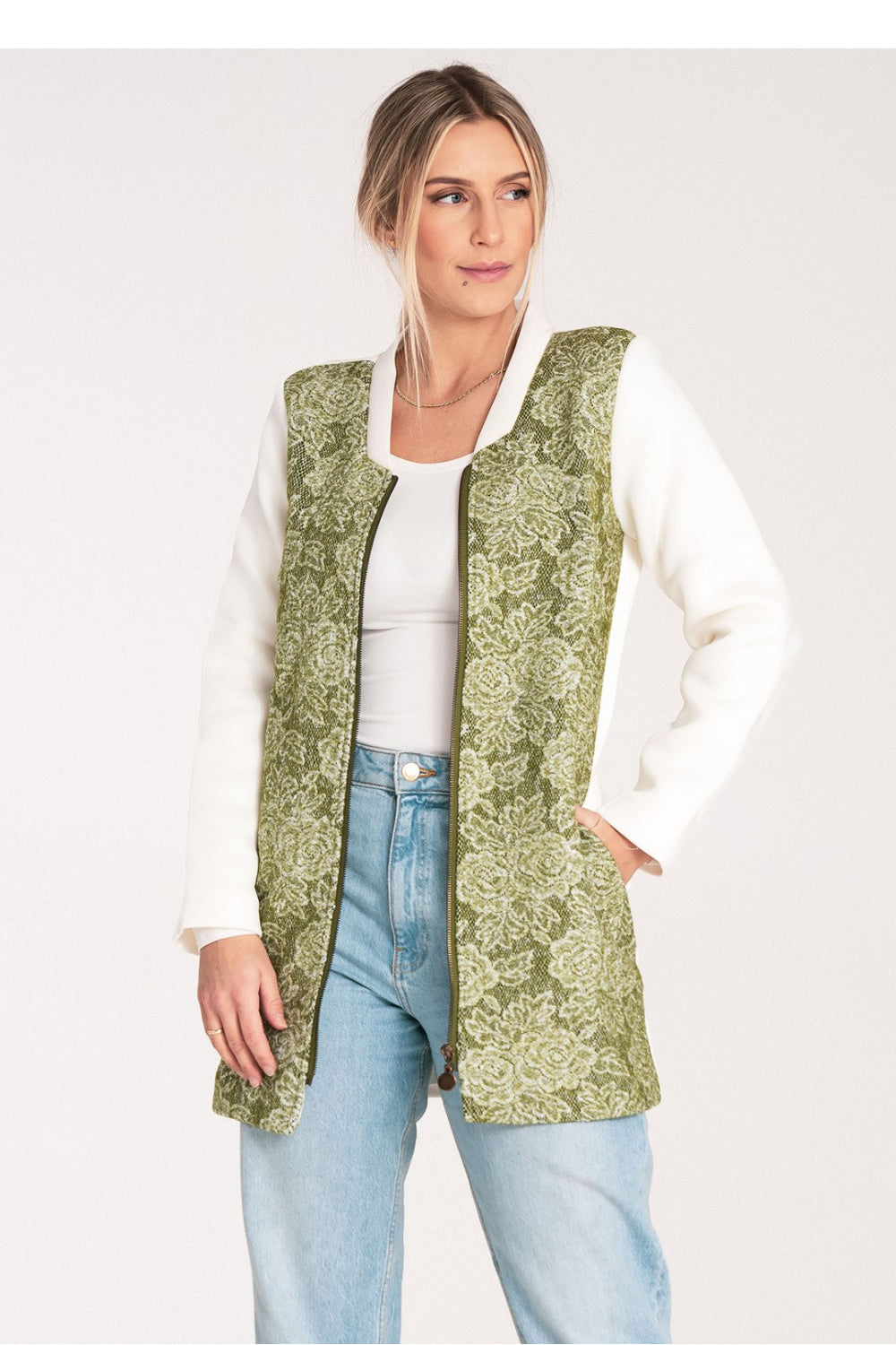 Manteau femme Figl — blanc