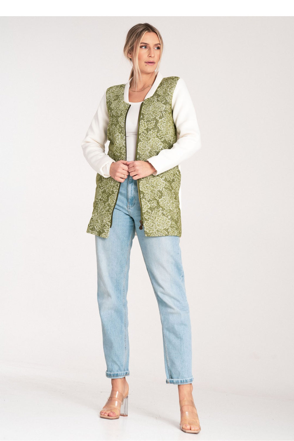Manteau femme Figl — blanc