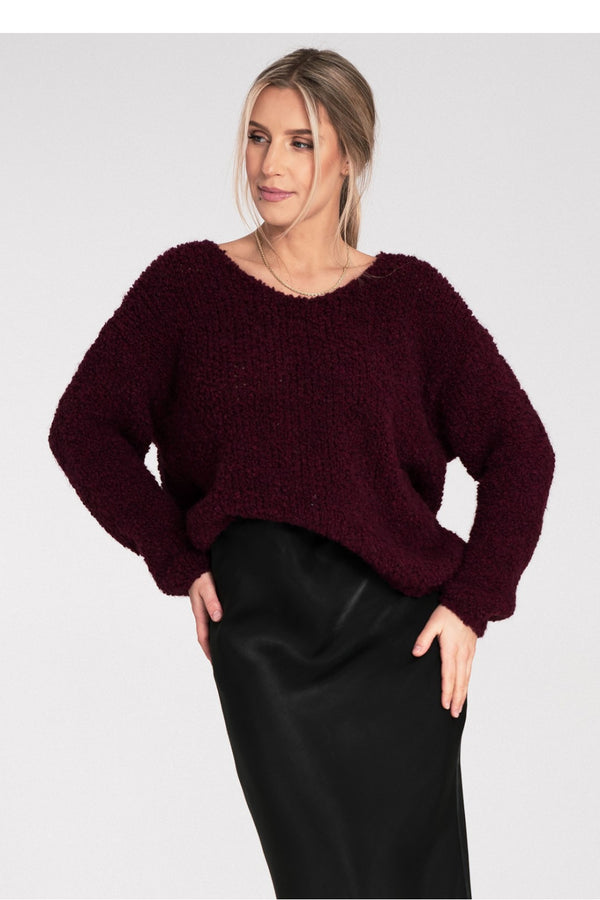 Pull femme Figl Chandail Chandail — rouge