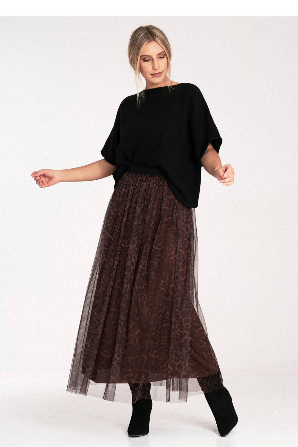 Blouse femme Figl Chauve Souris Chauve — noir