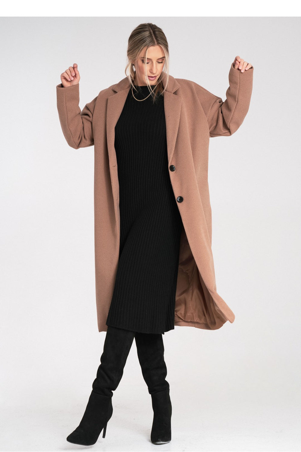 Manteau femme Figl — beige