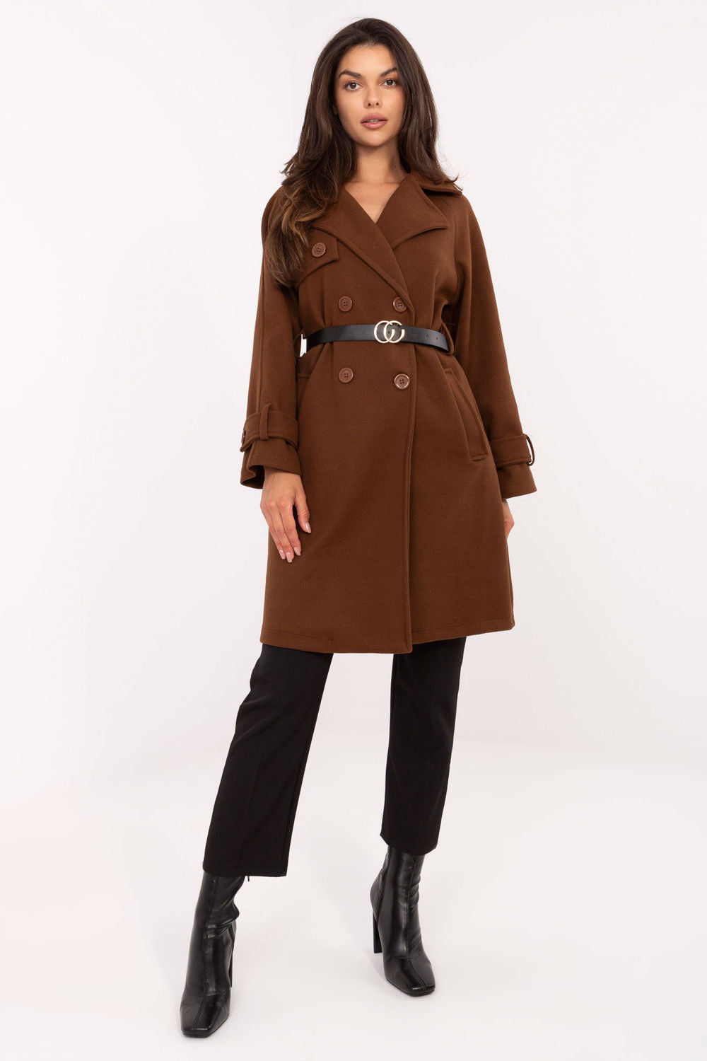 Manteau femme Rue Paris — brun