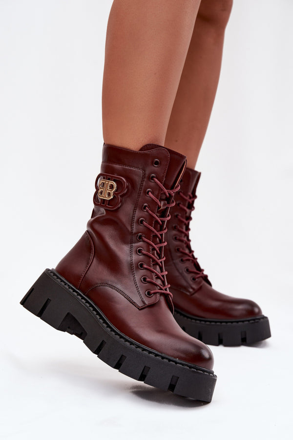 Bottes femme Step in style Bootie Bootie — rouge