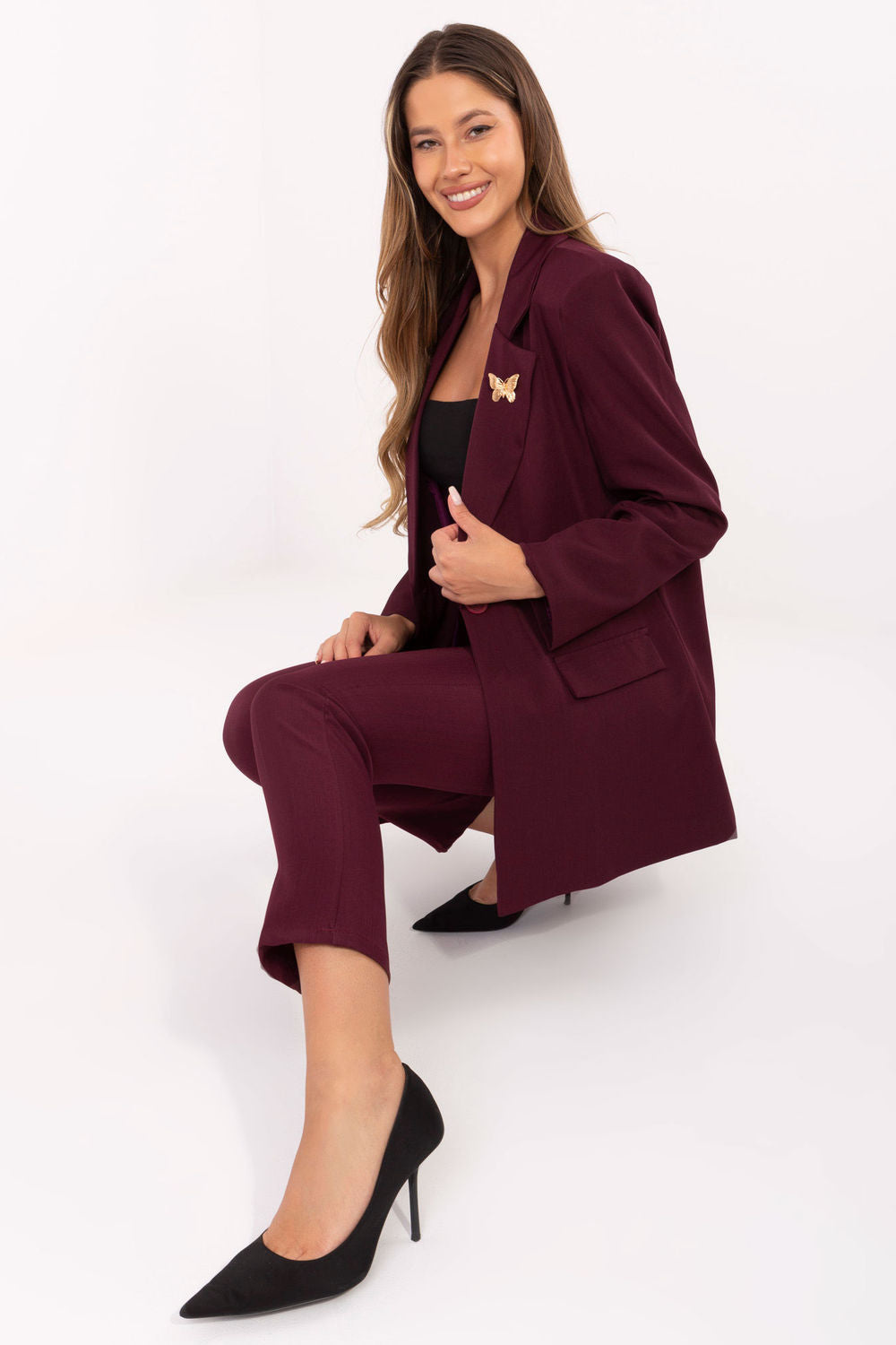 Veste femme Rue Paris — rouge