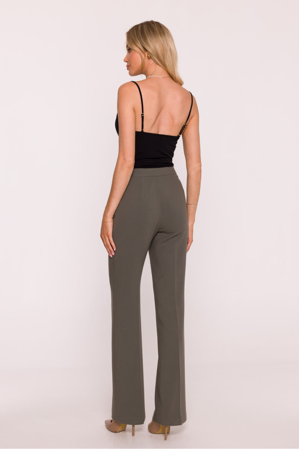 Chaussures à talons femme Stylove Pantalon Pantalon — vert