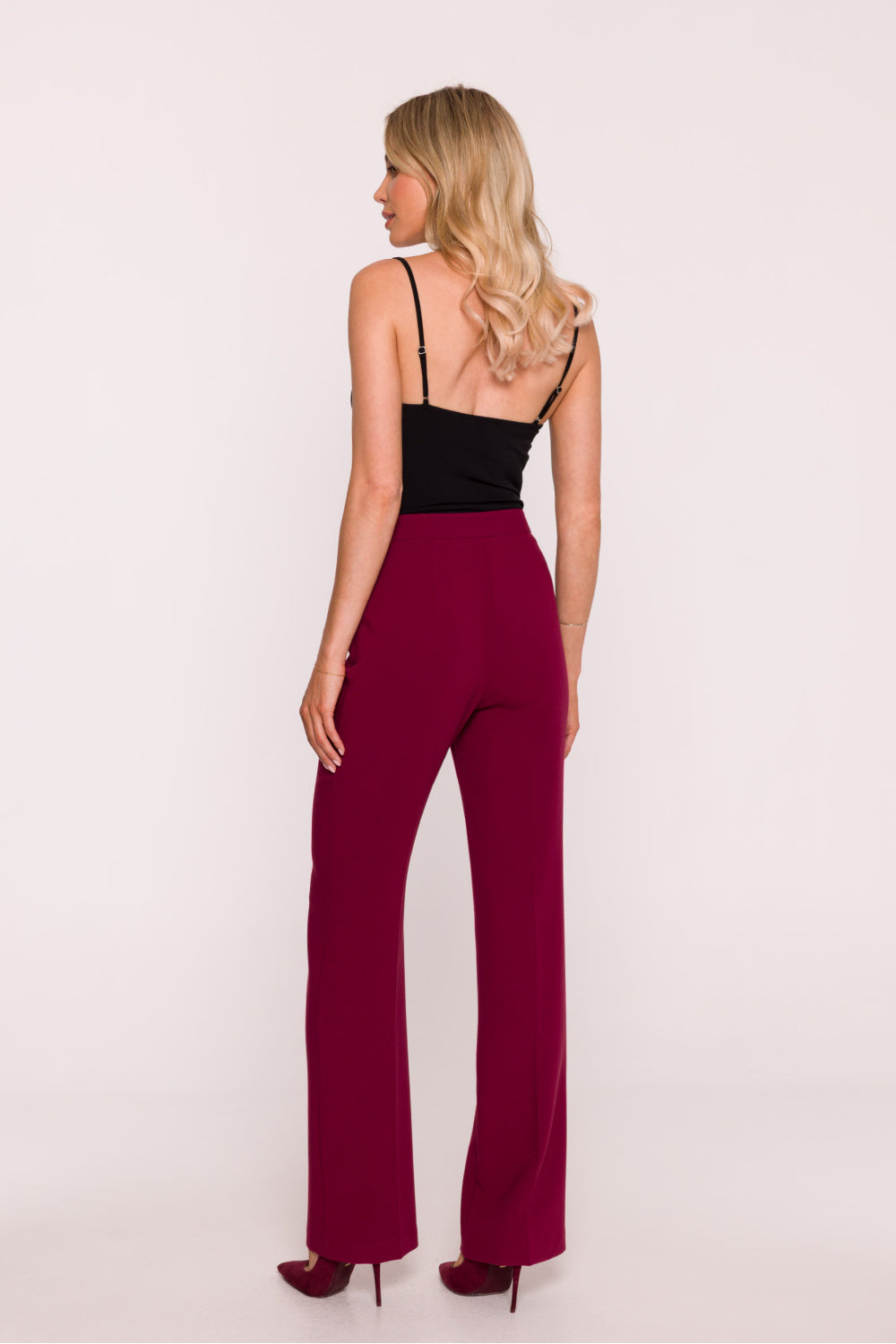 Chaussures à talons femme Stylove Pantalon Pantalon — rouge