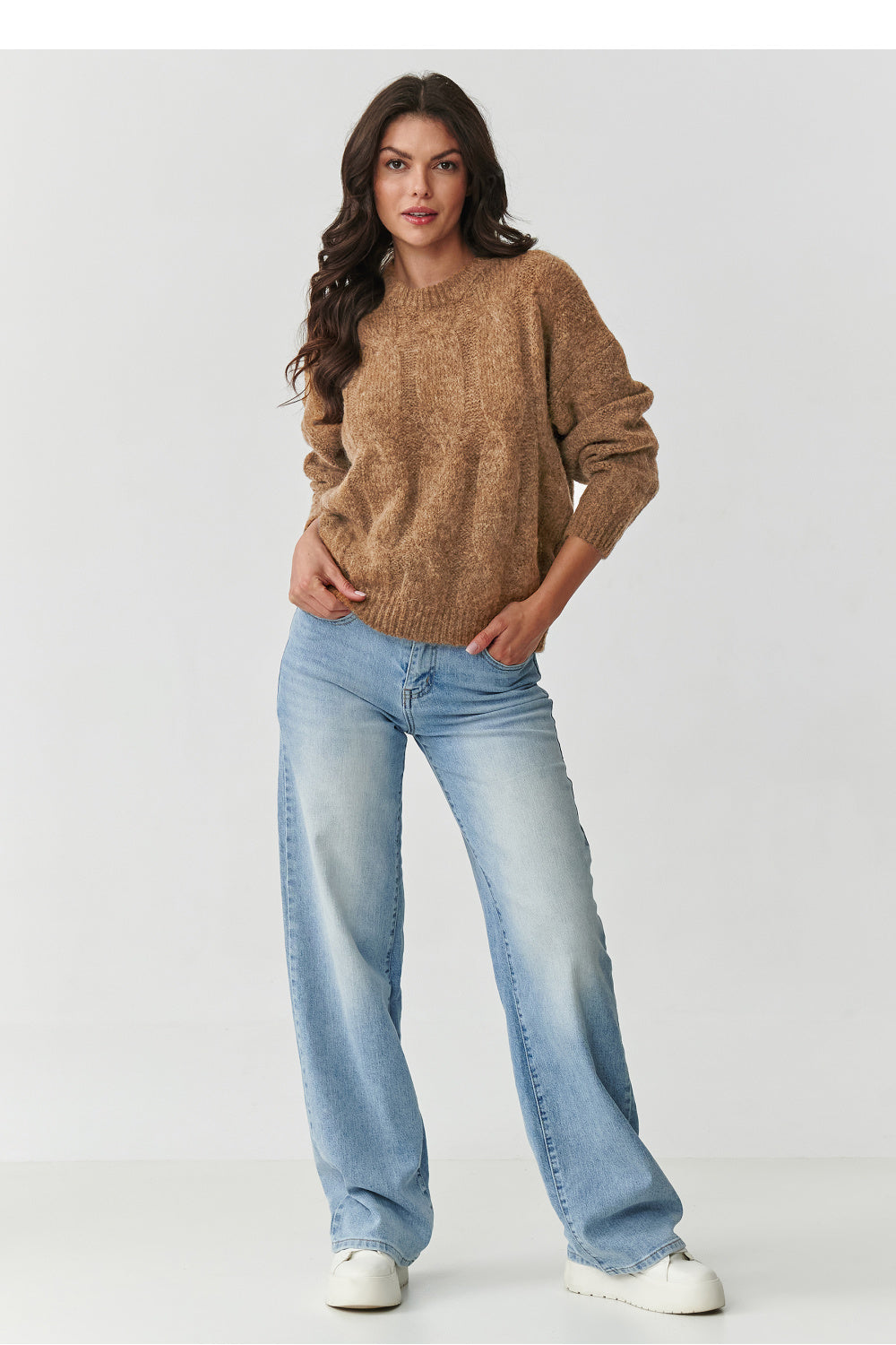 Pull femme Makadamia Chandail Chandail — beige